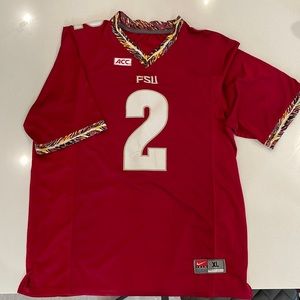 FSU Football Jersey - Deion Sanders #2 - Garnet Men’s XL - Used Condition